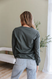 Muriel Basic Long Sleeve Top