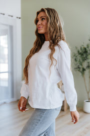 Muriel Basic Long Sleeve Top