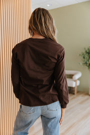 Muriel Basic Long Sleeve Top