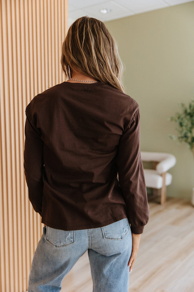 Muriel Basic Long Sleeve Top