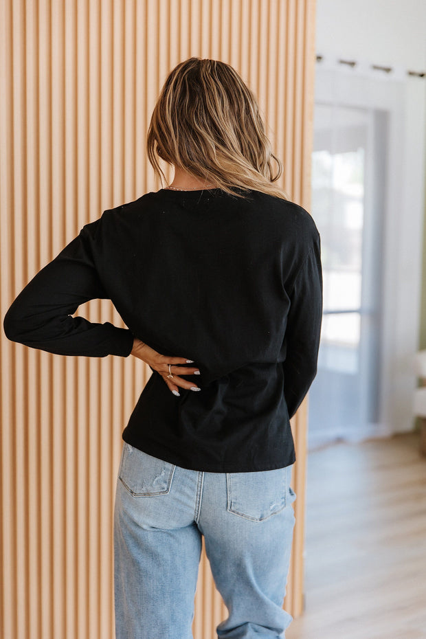 Muriel Basic Long Sleeve Top