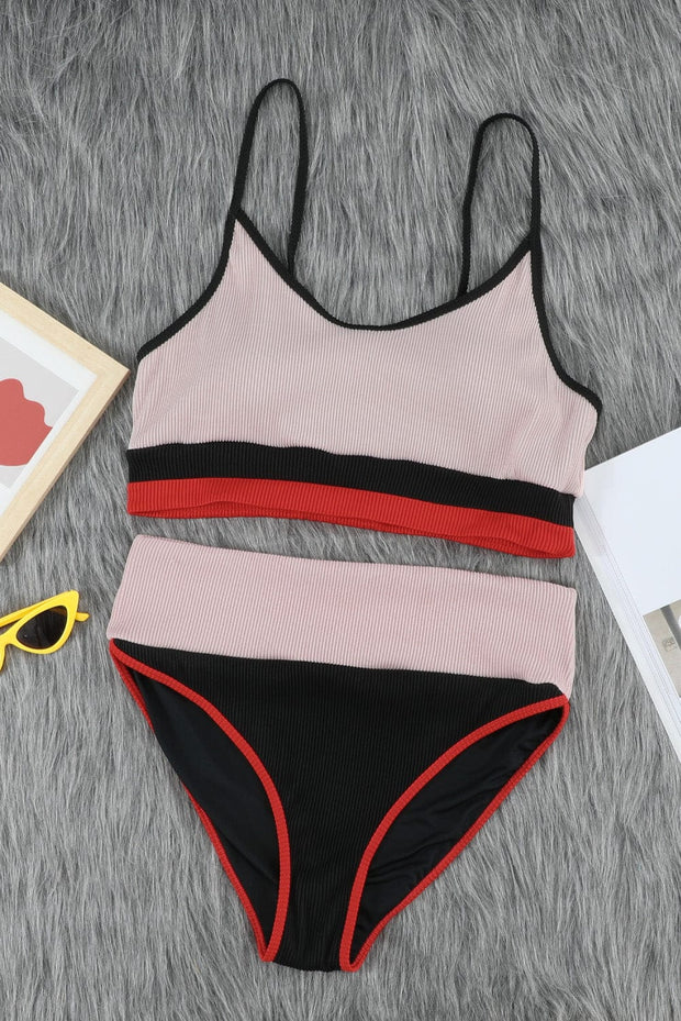 Nathan Colorblock Two Piece Swimsuit