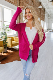 SALE - Naveah Waffle Knit Cardigan | S-XL