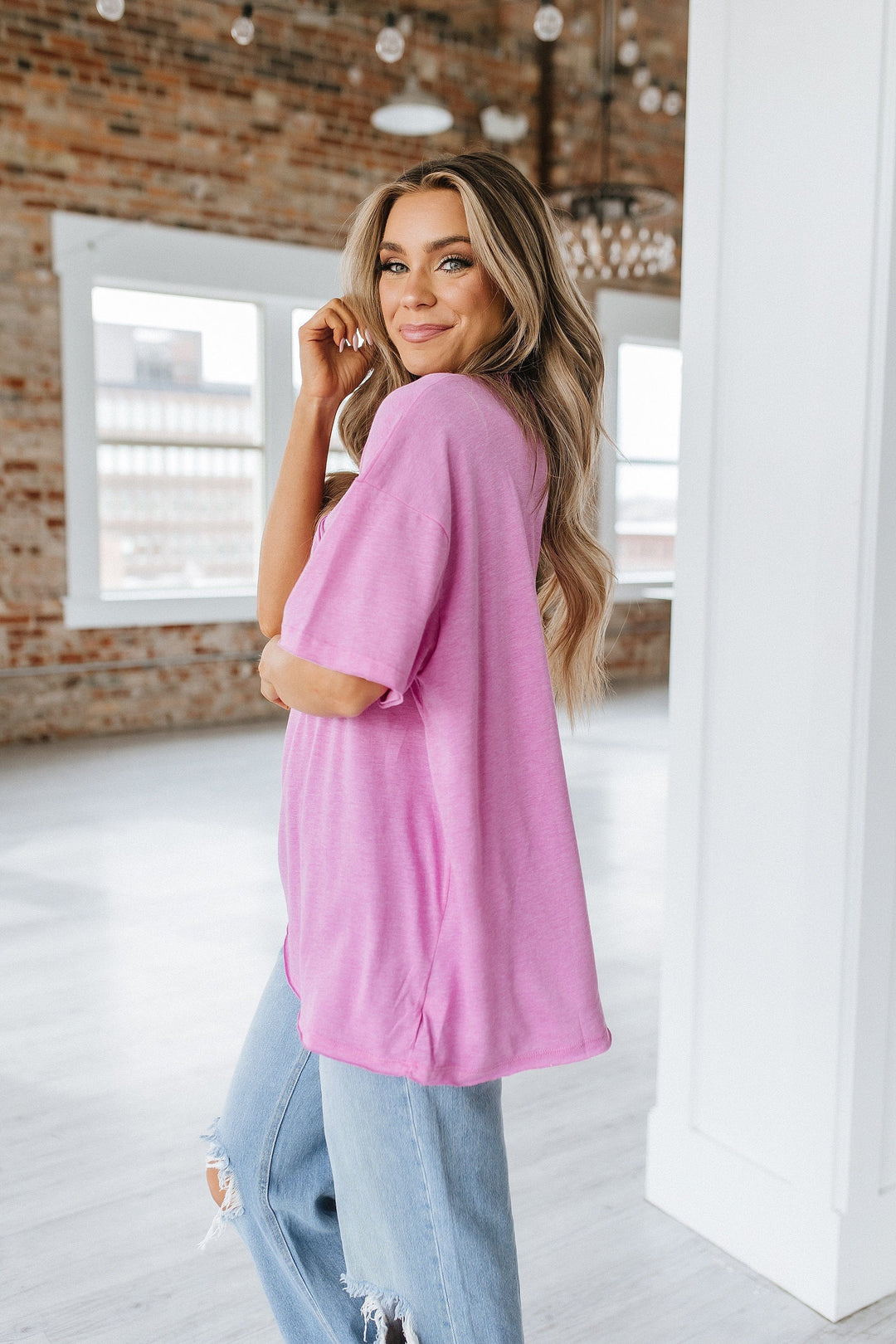 Neilson Oversized Boyfriend Tee | Oversized Tee's | Tee's For