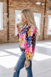 Nicky Puff Sleeve Crinkle Blouse | S-XL