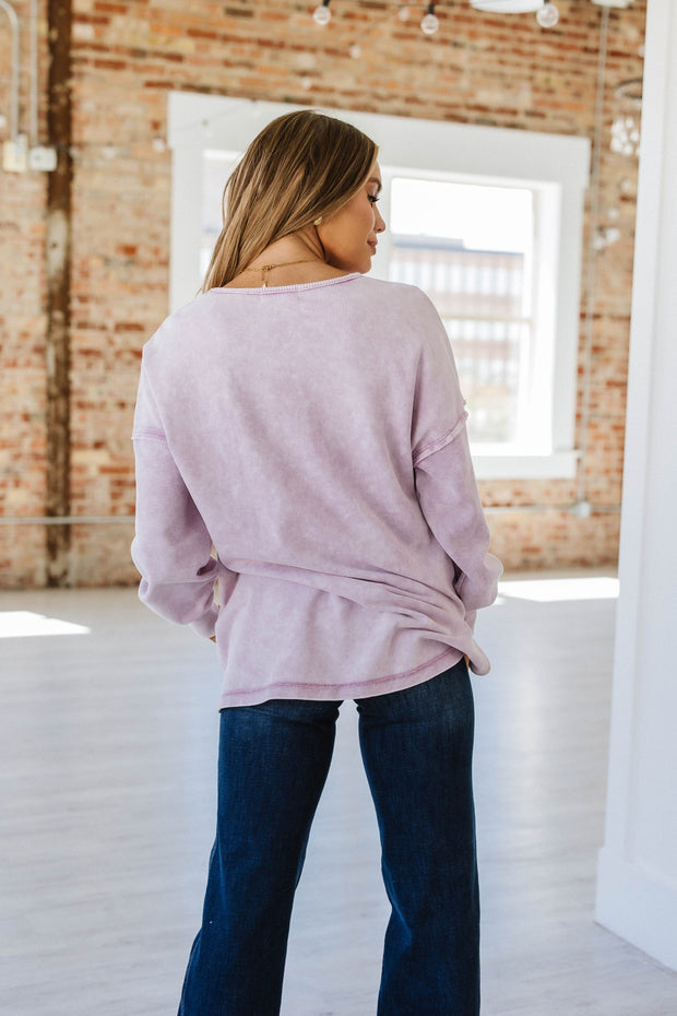 Nikki Mineral Wash Oversized Sweatshirt | S-XL