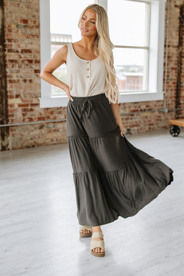SALE - Natalie Tiered Maxi Skirt | S-XL