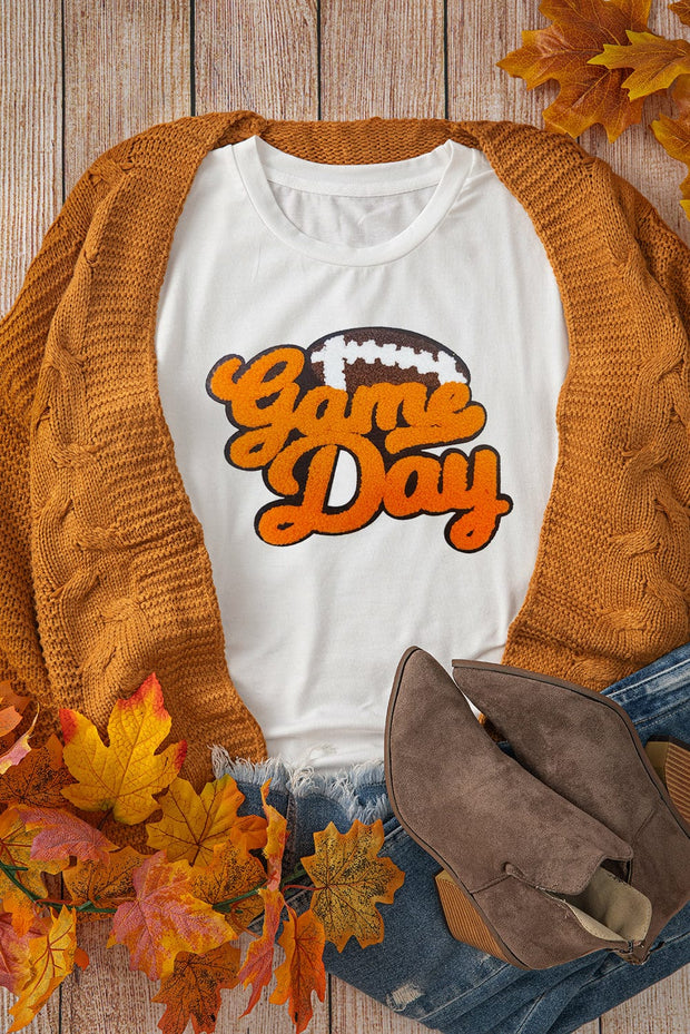 Orange Cursive Game Day Tee | PRE ORDER