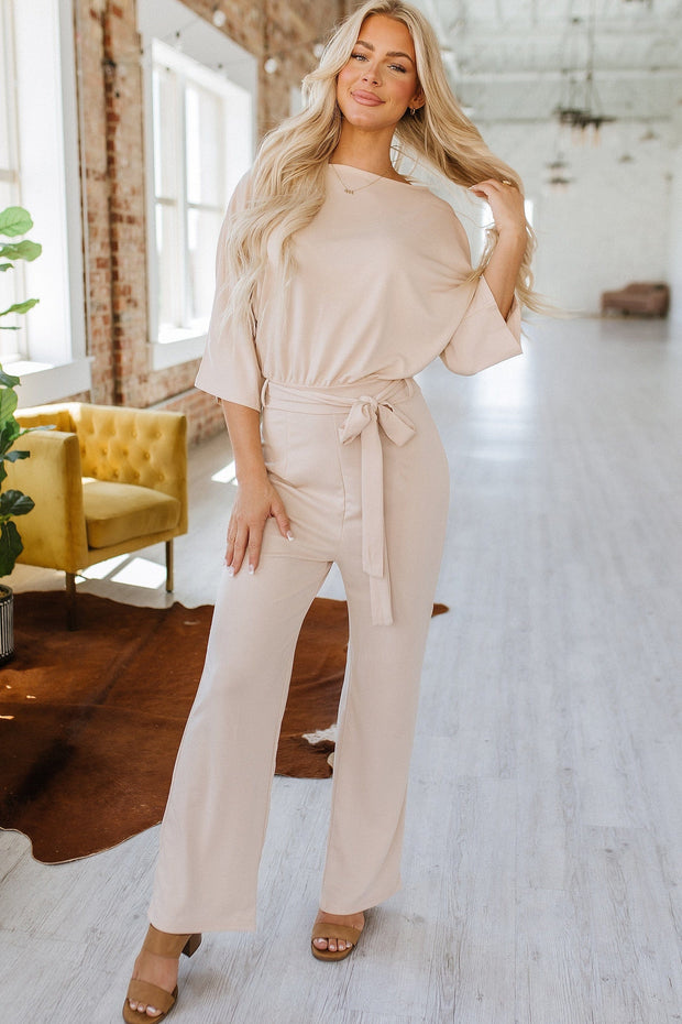 SALE - Paloma Wide Leg Jumpsuit | Size 3XL