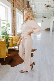 SALE - Paloma Wide Leg Jumpsuit | Size 3XL