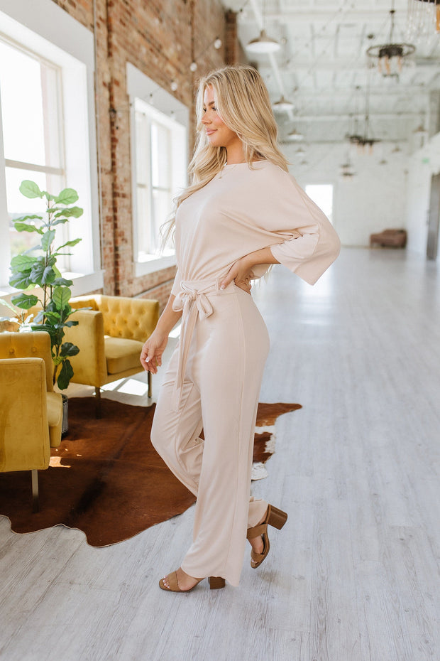 SALE - Paloma Wide Leg Jumpsuit | Size 3XL