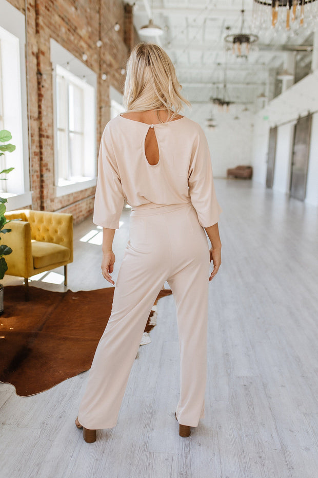 SALE - Paloma Wide Leg Jumpsuit | Size 3XL