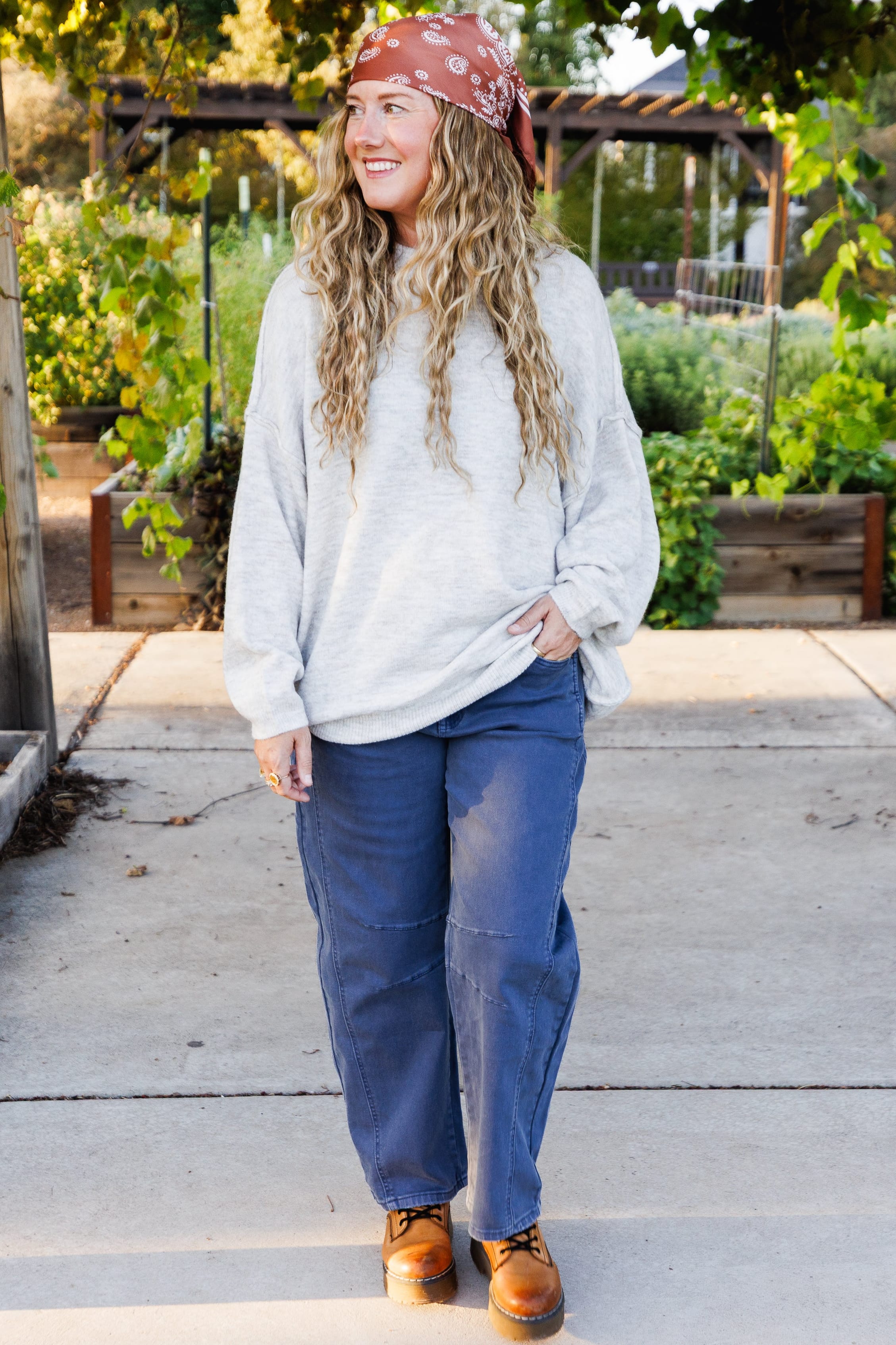 Penelope Barrel Jeans