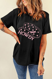 Pink Howdy Graphic Tee | S-2XL