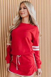 Pip Varsity Stripe Skirt Set