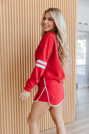 Pip Varsity Stripe Skirt Set