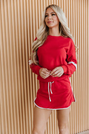 Pip Varsity Stripe Skirt Set | DROPSHIP