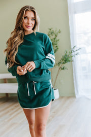 Pip Varsity Stripe Skirt Set