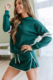 Pip Varsity Stripe Skirt Set