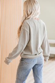 Remington Ribbed Knit Sweatshirt | DROPSHIP