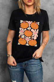 Retro Pumpkin Graphic Tee | S-2XL