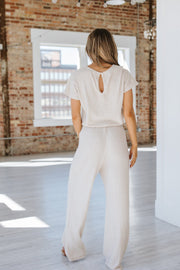 Robyn Ribbed Jumpsuit | S-2XL |