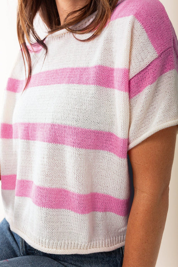 Rochelle Striped Knitted Top