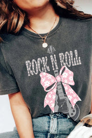 SALE - Rock n Roll Bowknot Graphic Tee | Size Small