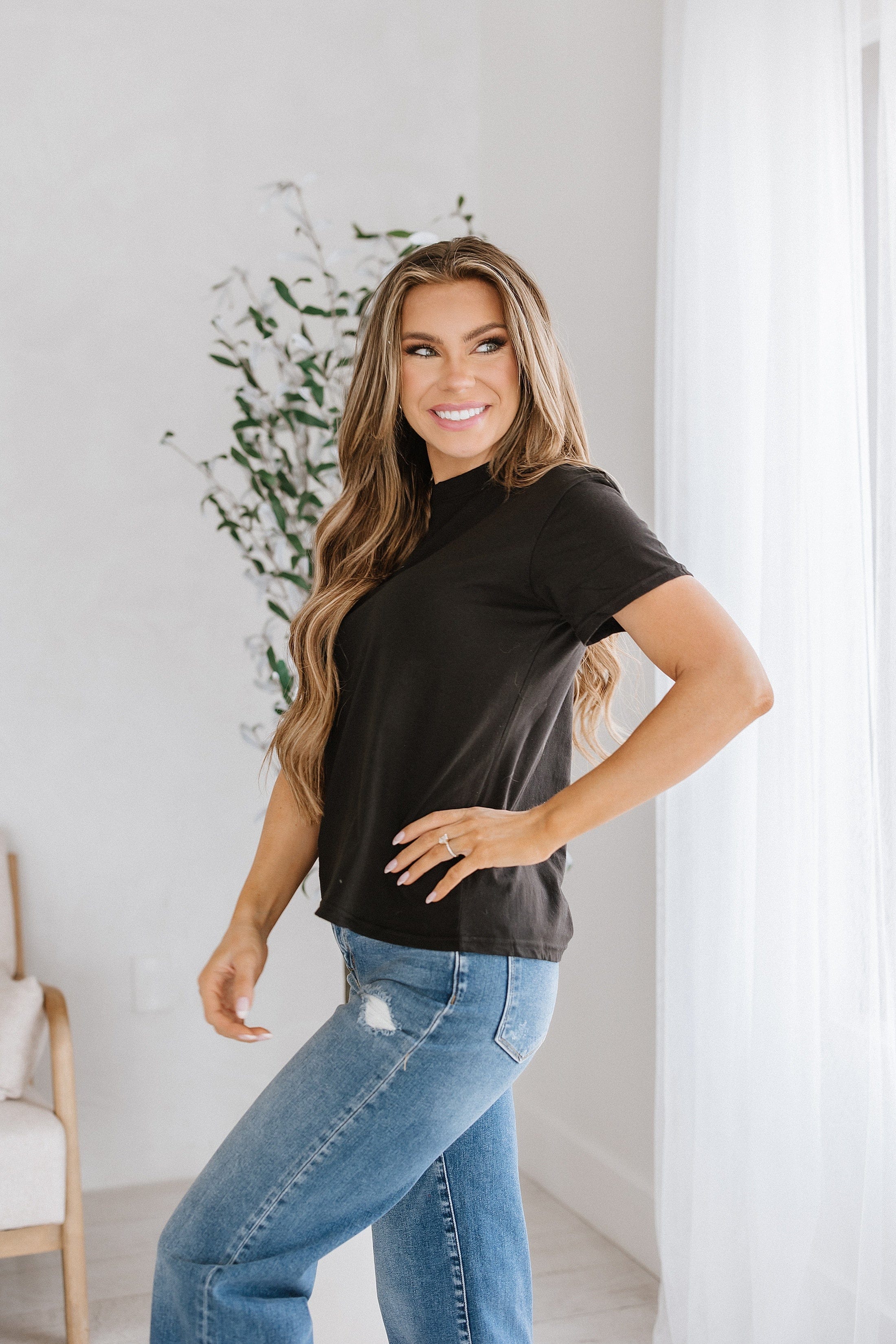 Romilly Short Sleeve Boxy Tee