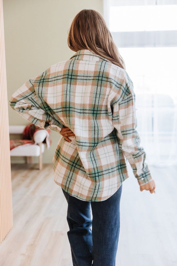 Rosalia Plaid Flannel Shacket | DROPSHIP