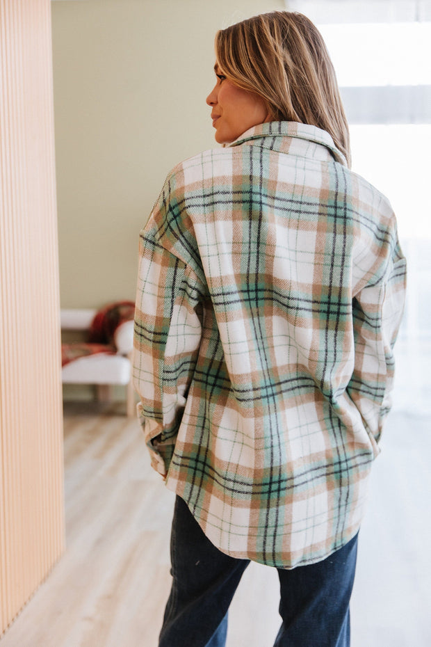 Rosalia Plaid Flannel Shacket | DROPSHIP