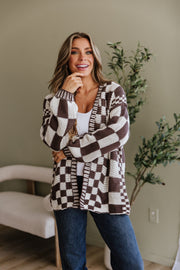 Rosalind Checkered Cardigan | DROPSHIP