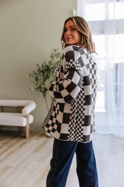 Rosalind Checkered Cardigan | DROPSHIP
