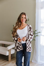 Rosalind Checkered Cardigan | DROPSHIP