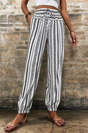 Rossie Striped Drawstring Pants | S-XL