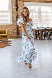 Rumi Bubble Sleeve Maxi Dress | S-XL