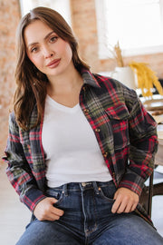 Rylan Oversized Flannel Top | S-XL