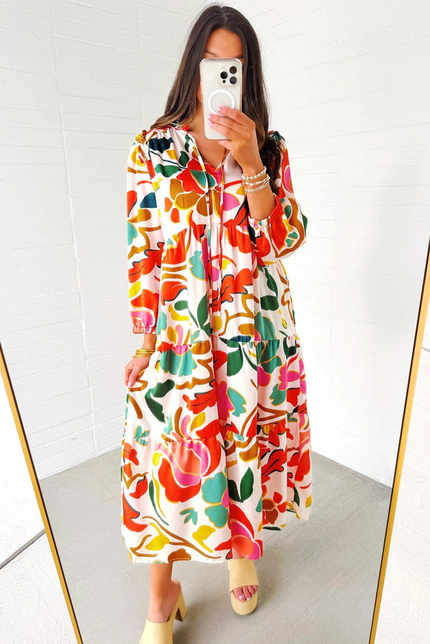 Saffy Abstract Maxi Dress | S-XL | PRE ORDER 10/7