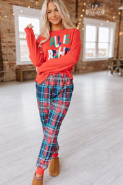 All Is Bright Christmas Pajama Set