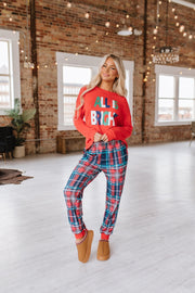 All Is Bright Christmas Pajama Set