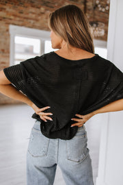 SALE - Birdie Drop Shoulder Top