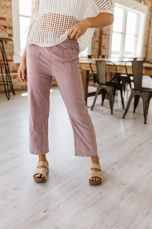 SALE - Greta Wrinkle Wide Leg Pants | Size Small
