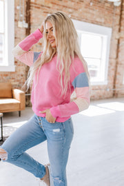 SALE - Kaydee Color Block Pullover | Size 2XL