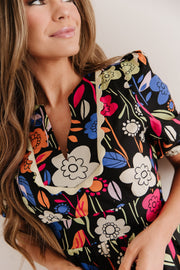 SALE - Milany Puff Sleeve Maxi Dress