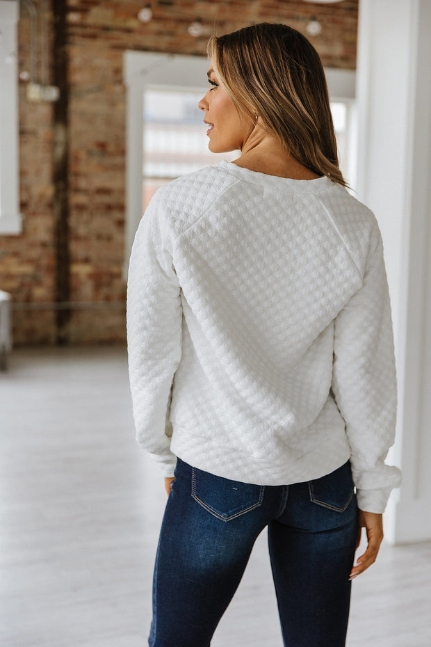 Seth Quilted Long Sleeve Top | S-XL