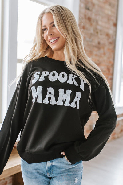 SALE - Spooky Mama Graphic Sweatshirt | Size Small