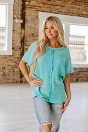 SALE - Stanton Washed Waffle Tunic | S - XL