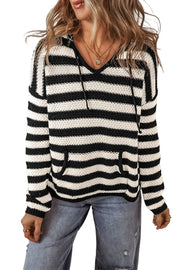 Salem Striped Knit Sweater | S-XL