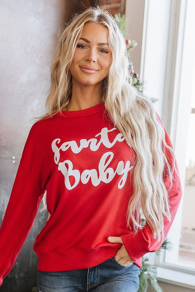 Santa Baby Crew Neck Pullover | S-2XL | PRE ORDER