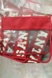 SANTA Clear Makeup Bag | Pre Order